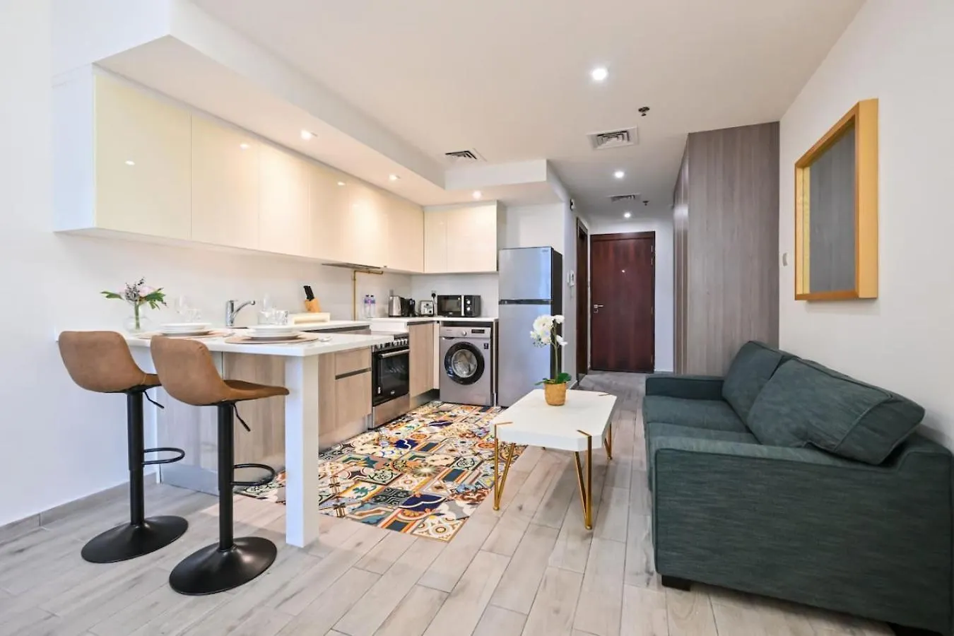 公寓 Newly Furnished Studio In Jvc- Shamal Residences 迪拜