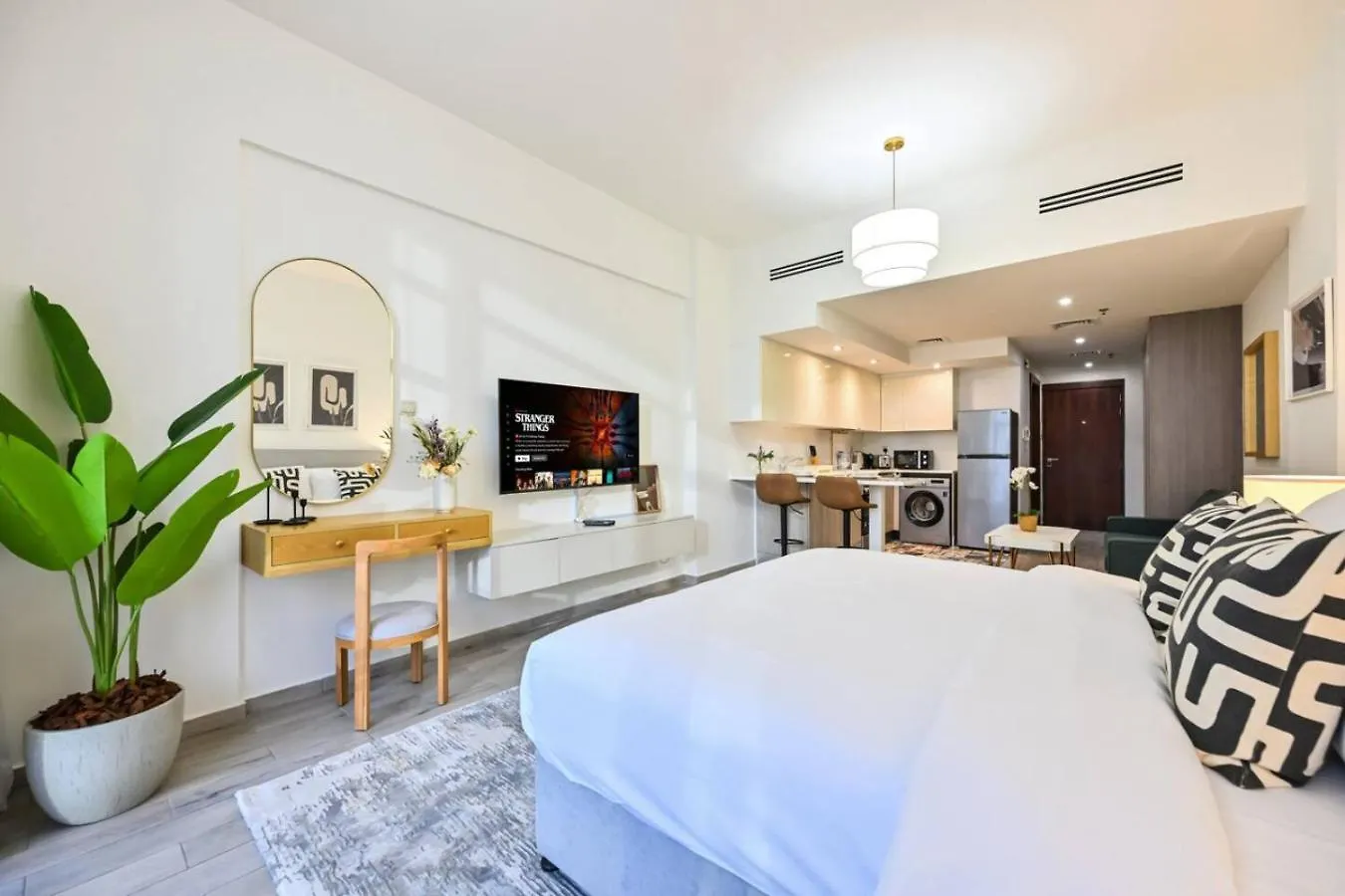公寓 Newly Furnished Studio In Jvc- Shamal Residences 迪拜